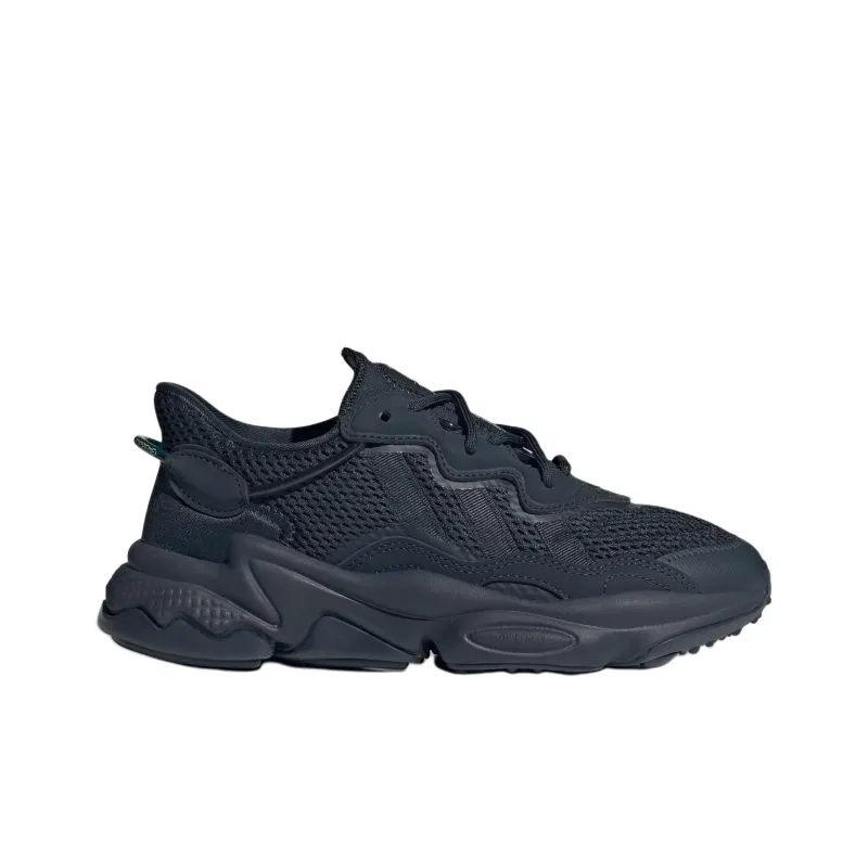 Adidas Originals Ozweego Anti Slip Wear Resistant Low Top Kids Lifestyle Shoes Black Teenagers-1