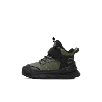 Jeep Durable Warm Kids Lifestyle Shoes Black Army Green Kids'
