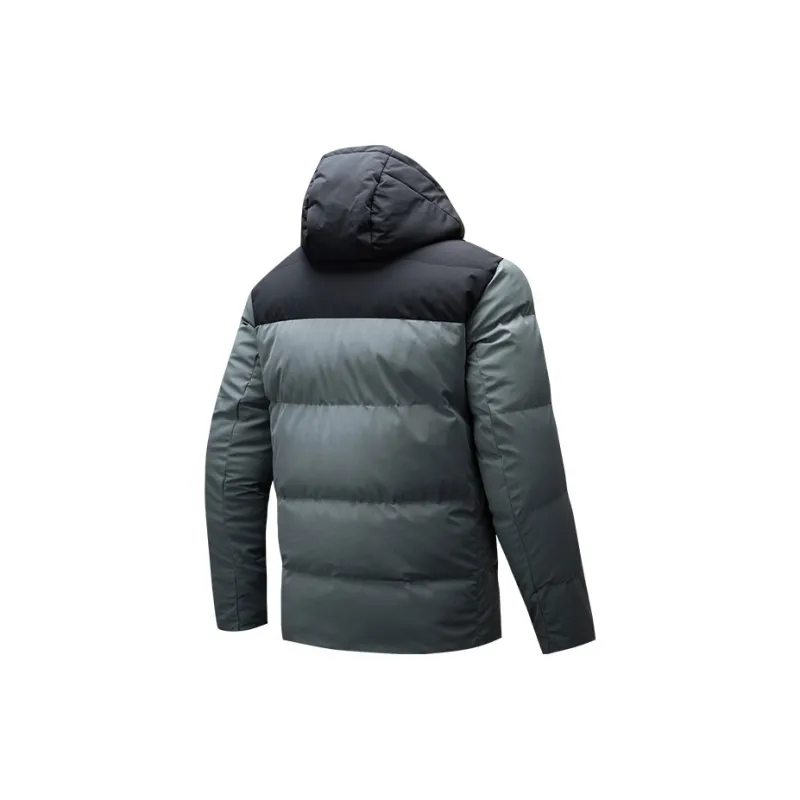 CHAOJIANTA Down Jacket Men's Dark Gray/Basic Black-1