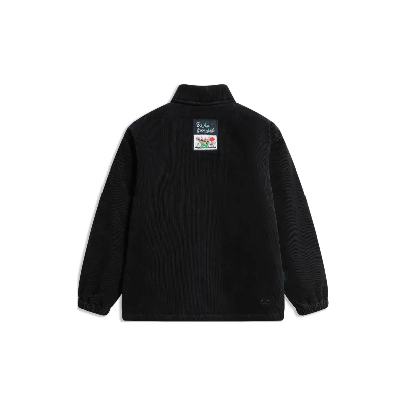 LiNing x DISHINIBAOBAOLONG LIANMINGKUAN Sports Life Collection Jackets Coats Men's Black-1