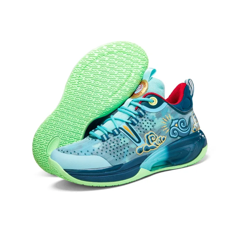 ANDEZHANMUSI Cushioning Anti-Slip And Wear-Resistant Breathable Coverage High-Top Basketball Shoes Men's-10