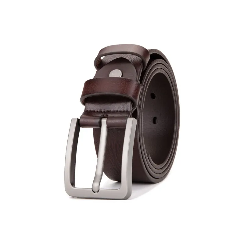Cows Reign Cow Leather Leather Belts Men's 3.7CM-6