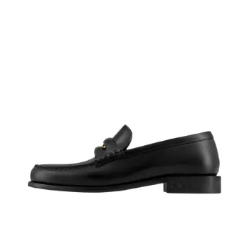 LOUIS VUITTON Loafers Men's Black