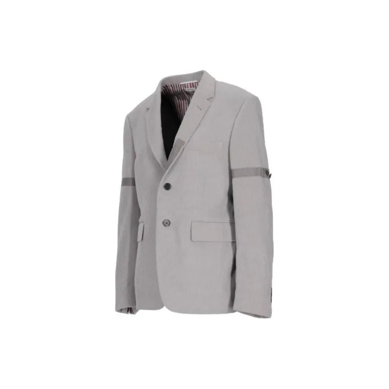 THOM BROWNE Single Breasted Tailored Blazer-2
