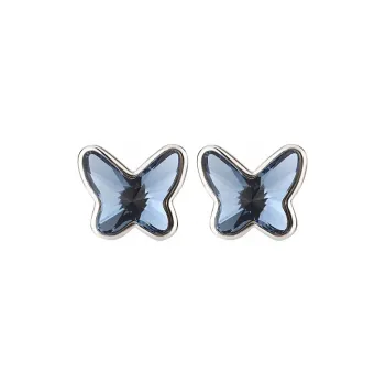 KING TAI FOOK S999 Fine Silver Stud Earrings Women's