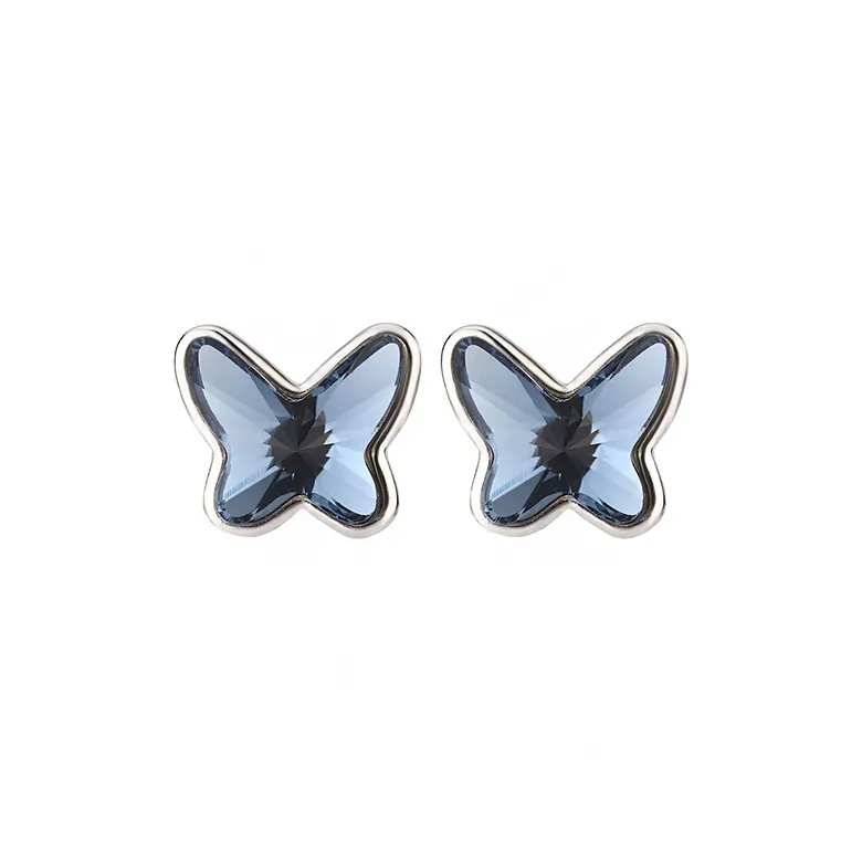 KING TAI FOOK S999 Fine Silver Stud Earrings Women's-0