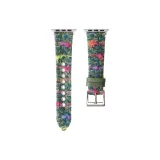 Forest Green/High-End Imported Woolen Genuine Leather Strap