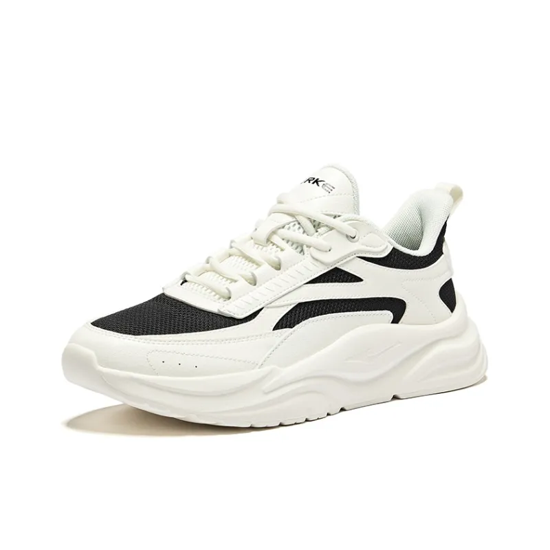 Erke Adventure 2.0 Abrasion Resistant Slip Resistant Low Top Casual Shoes Men's Jet Black Microcrystal White-2