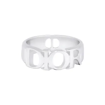 DIOR Sterling Silver Rings Men's Silver