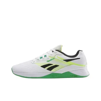 Reebok Nano X4 Anti Slip Wear Resistant Low Top Training Shoes Unisex White