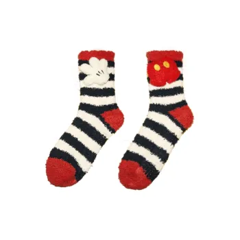 GUKOO x Disney Mickey Series Mid Calf Socks Women's 1 Pack China Red