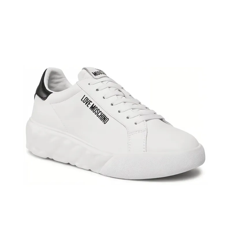 LOVE MOSCHINO Heart 45 Logo Printed Sneakers Women's-2
