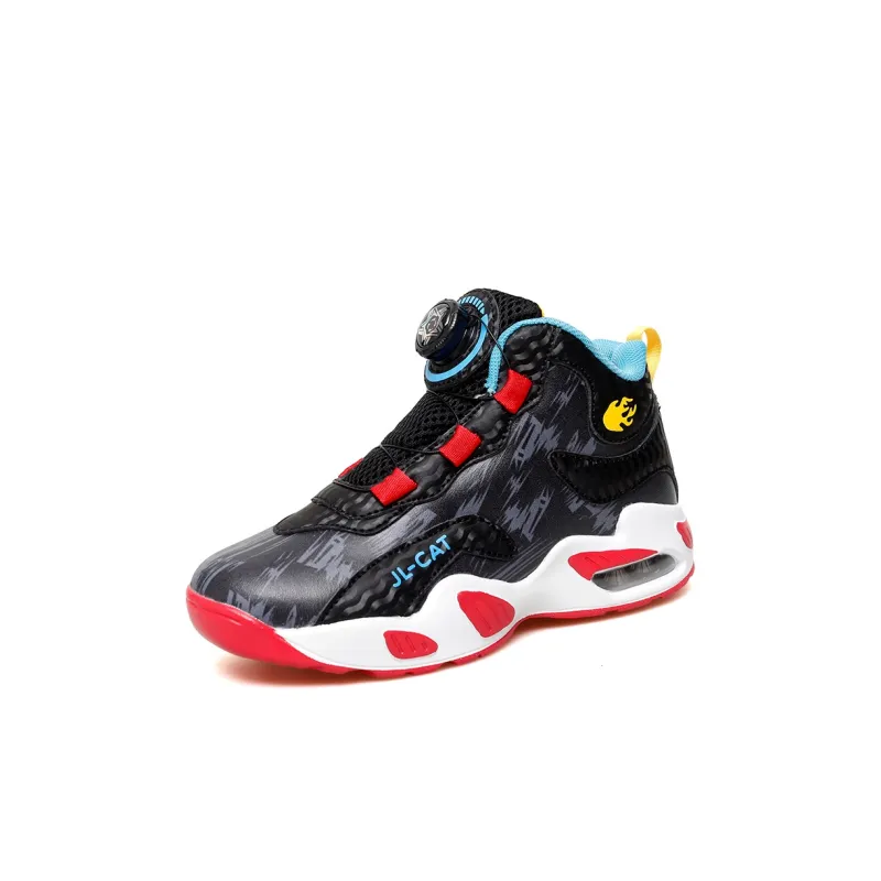 FIRS Kids Cushioned Wear Resistant Water Resistant Children's Basketball Shoes Kids'-13
