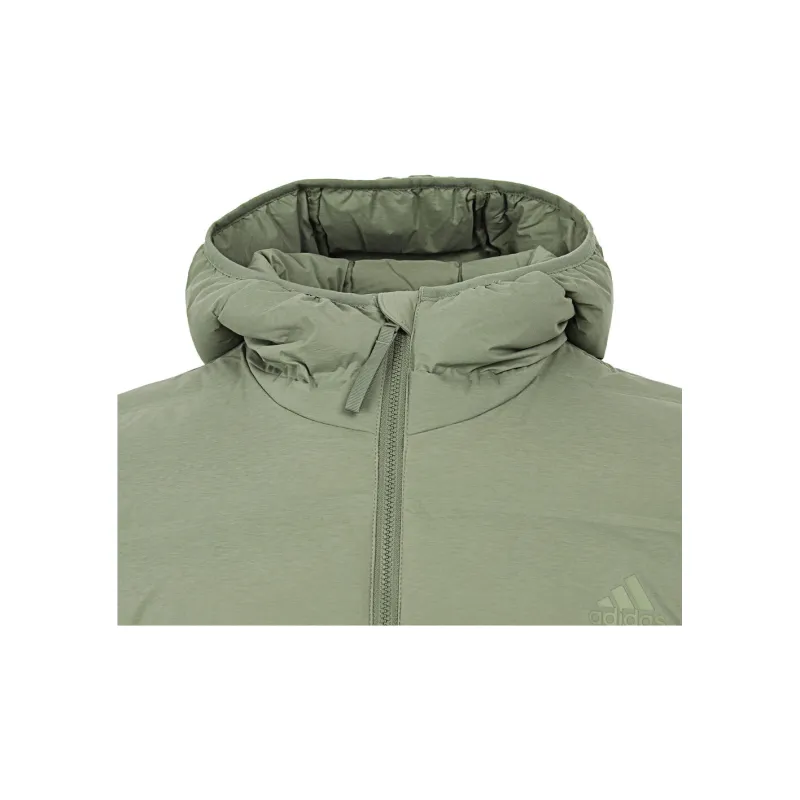 Adidas HELIONIC S HO J Down Jacket Men's Green-3