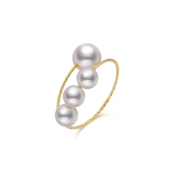 SEAZA Saltwater Pearl Rings Women's