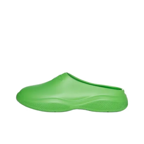 PRADA Closed Toe Slippers 4.5cm Men's Green