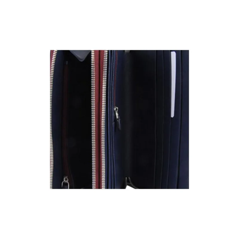 EMPORIO ARMANI Calfskin Wallet Unisex Blue-5
