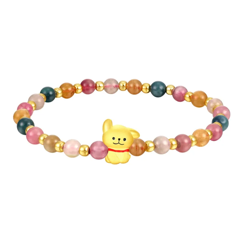 HAPPY ELF Gold Bracelet Unisex-0