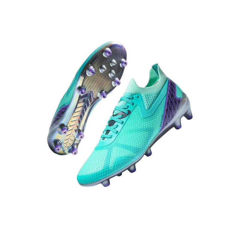 FEELACES MG Rubber Short Studs Artificial Ground Natural Ground Slip Resistant Breathable Rebound Soccer Shoes Unisex-3