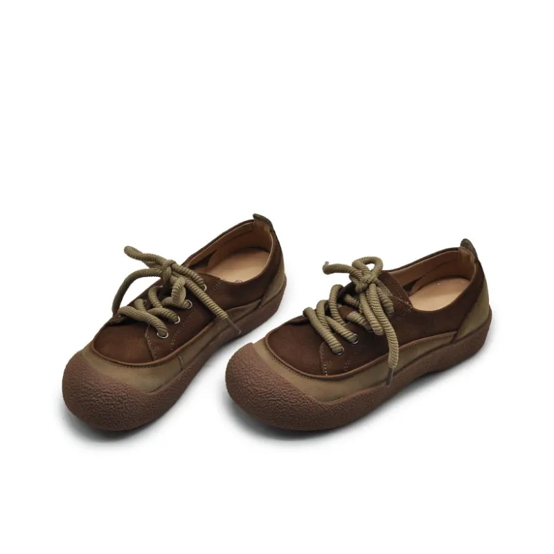 ARTMU Casual Shoes Women's Low Top Yellow/Khaki-10