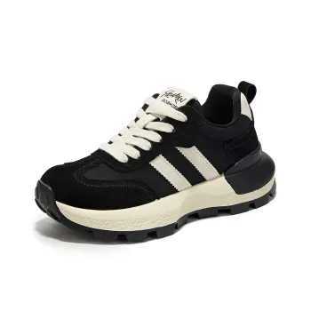La Chapelle Wear-Resistant Height Increasing Low-Top Chunky Sneakers Women's