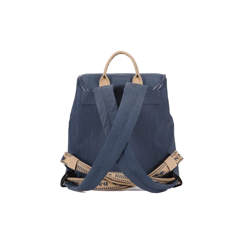 Dannybear Fabric Backpack Regular Unisex Dark Blue-2