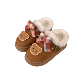 Thin Strips Home Slippers Women's, Brown