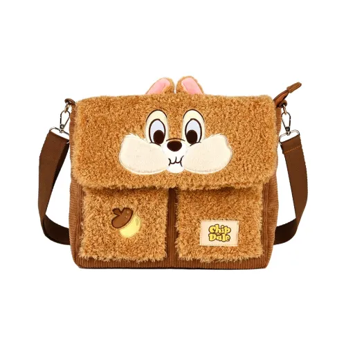 POTDEMIEL Disney/Disney Polyester Chip Lotso Judy Nick Travel Shoulder Bag Crossbody Bag Regular Unisex Multicolor