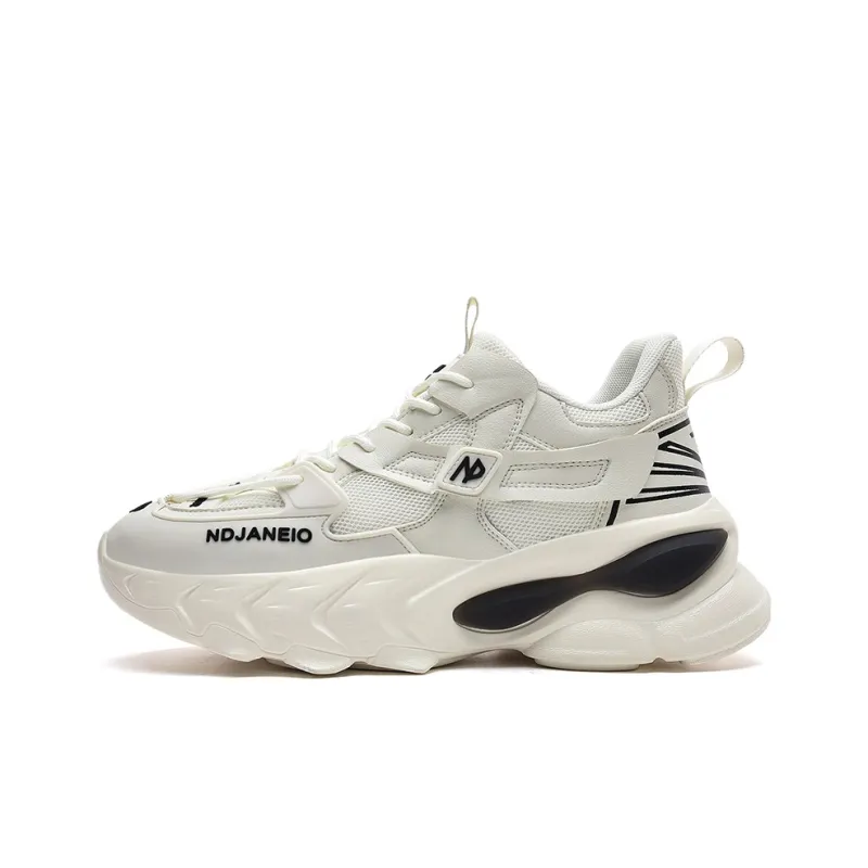 Boogie Bear Cushioning Anti-Slip And Wear-Resistant Height Increasing Chunky Sneakers Men's-4