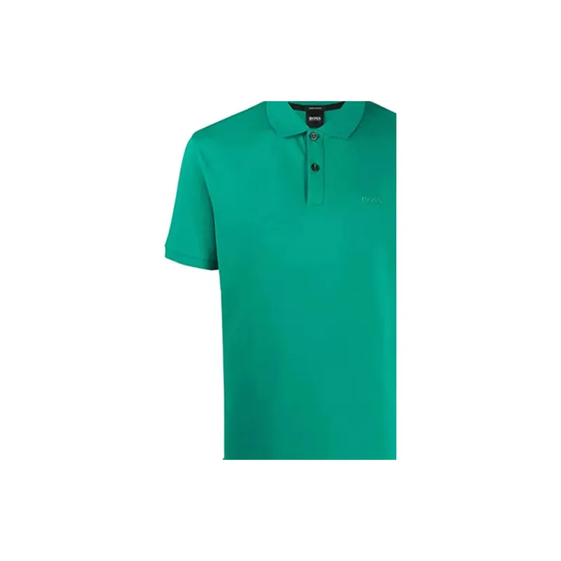 HUGO BOSS Polo Shirts Men Green-3