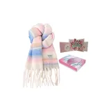 White Pink+Box+3D Effect Rose Greeting Card