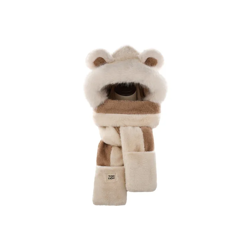 Tonlion Polyester Hoods & Plush Hats Unisex-3
