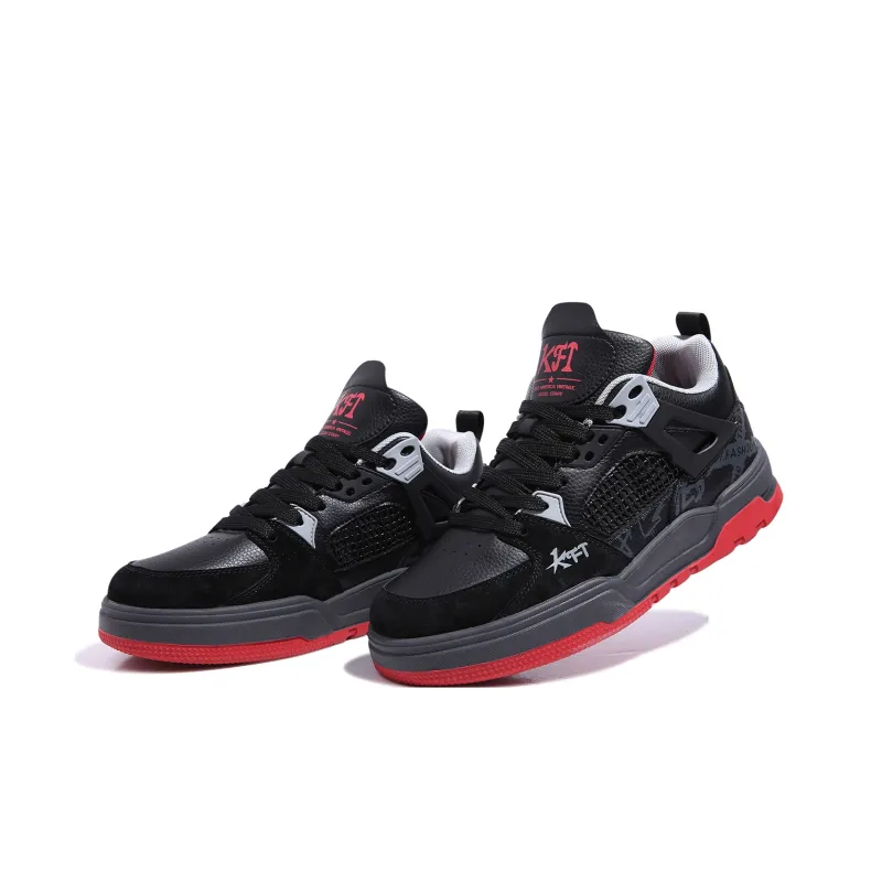 KFT Mica Anti Slip And Wear Resistant Height Increasing Low Top Skateboard Shoes Unisex-24