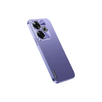 ZHUOJI Matte Material Metal Lacquer Case Compatibility With Redmi Turbo 3 Phone Cases Matte Skin Case