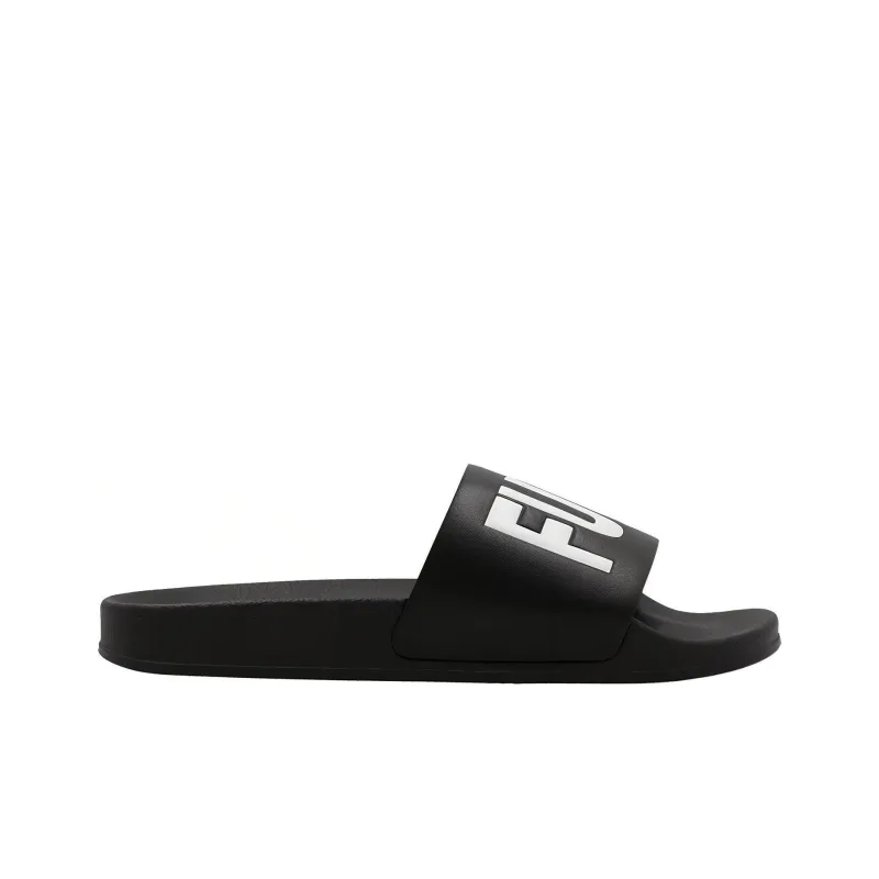 Vetements Slogan Printed Pool Slides-1