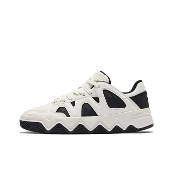 Erke Wander 2.0 Wear Resistant Slip Resistant Low Top Skateboard Shoes Women's Microcrystal White/Jet Black