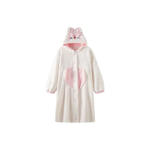 O'MESIK Sleep Robe Women's White