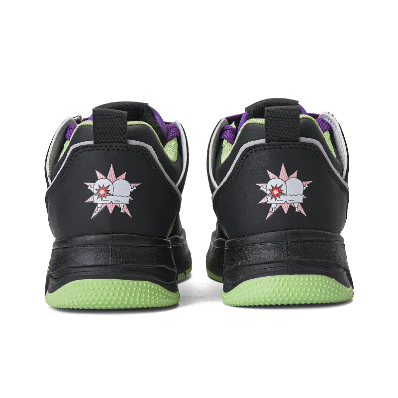 Crayon Shinchan Lightweight Breathable Height Increasing Low Top Skateboard Shoes Unisex-50