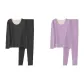 Women's 2 Set (Black+Purple)
