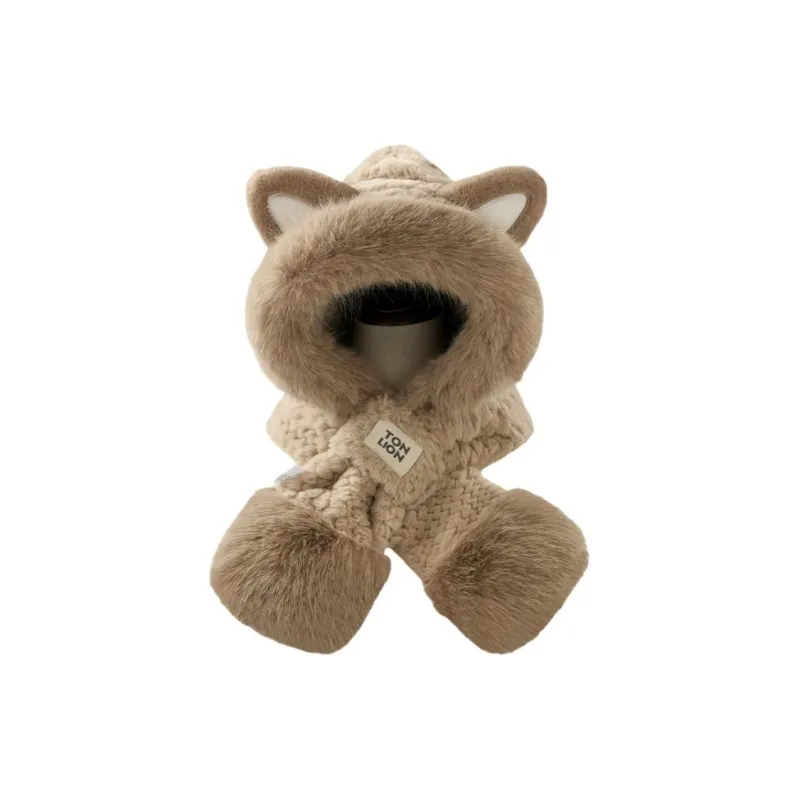 Tonlion Polyester Beanies Women's-5