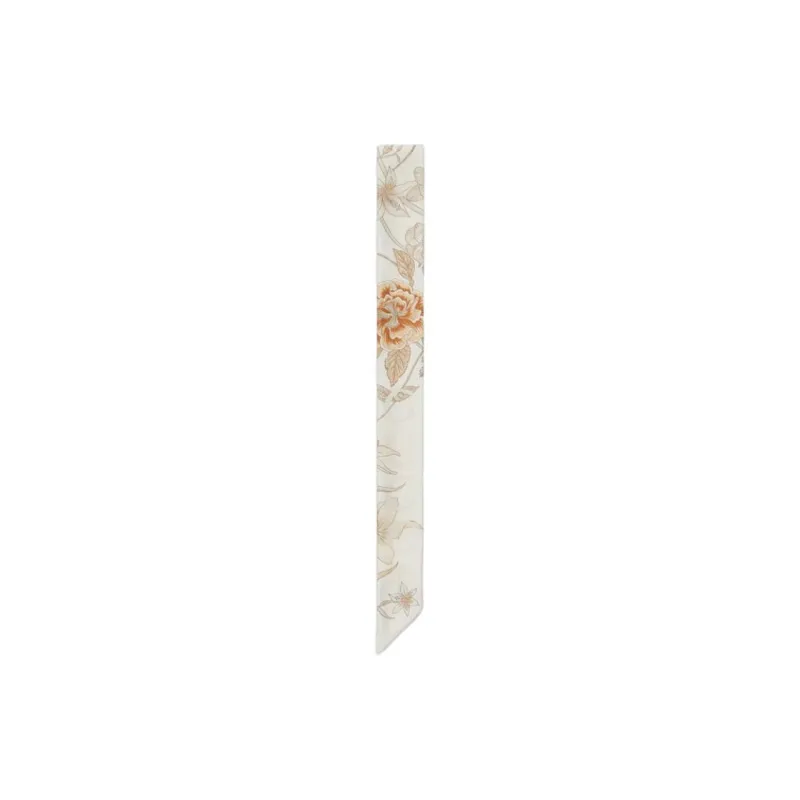 GUCCI Silk Silk Scarves Women's White-0