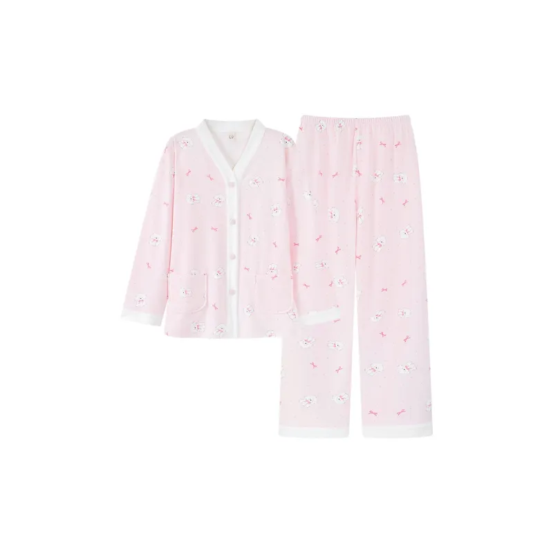 MADALLO Pajama Set Women's Light Pink-0