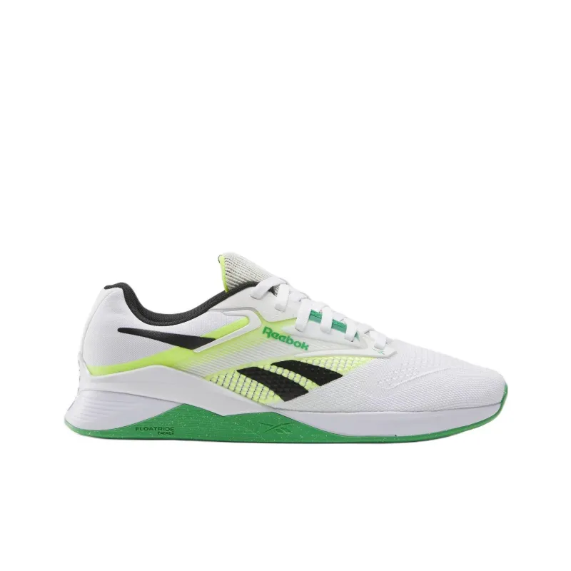 Reebok Nano X4 Anti Slip Wear Resistant Low Top Training Shoes Unisex White-1