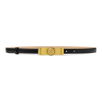 VERSACE Gianni Ribbon Leather Belt