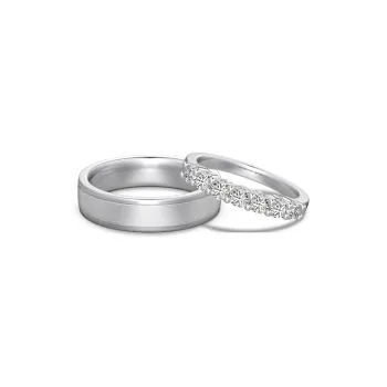 KAILEIFU S925 Silver Rings Unisex Silver