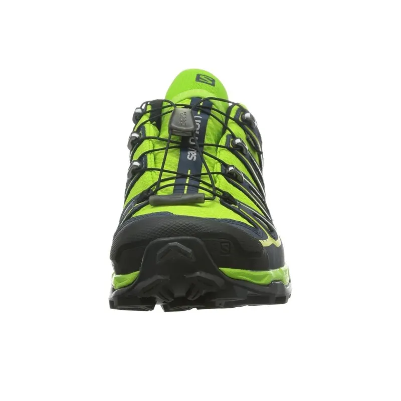 SALOMON Anti-Slip Wear-Resistant Low-Top Trekking Shoes Men's Green-3