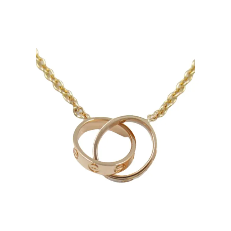 Cartier 2010s 18kt Yellow Gold Love Necklace-2