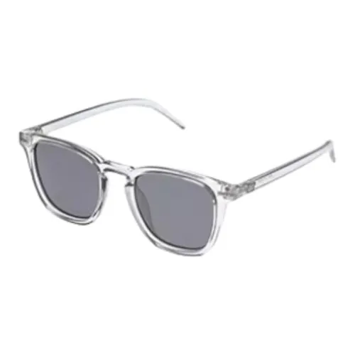 Le Specs Square Sunglasses Men's Smoke Gray