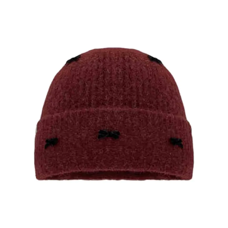 Mulinsen Knitted Fabric Beanies Unisex-5