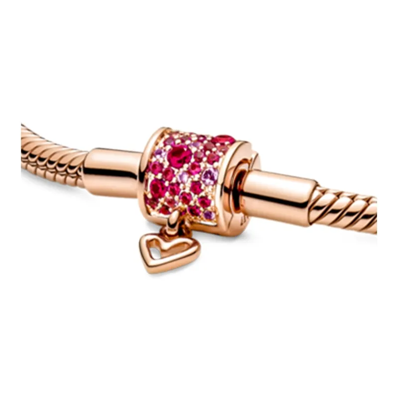 Pandora Copper Silver Alloy Bracelets Unisex-31